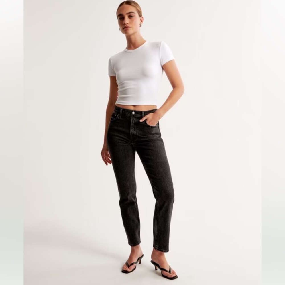 Abercrombie Mom High Rise Jeans